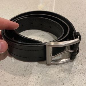 Hugo Boss Men Ubarto Leather Belt